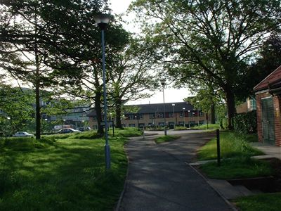 road heading towards vanbrugh college
