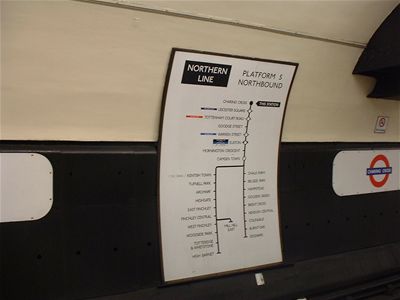 Heading to Mornington Crescent
