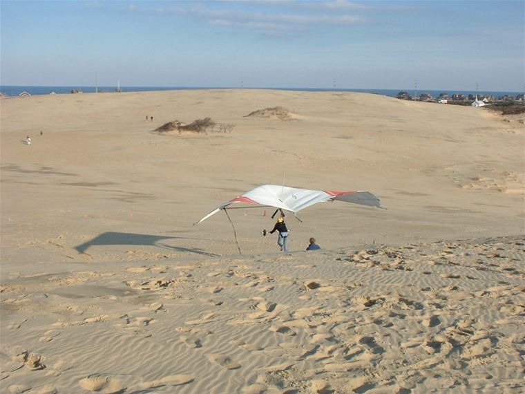 ...in the air...