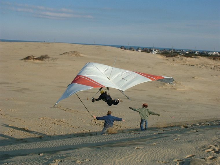 Mark in the air