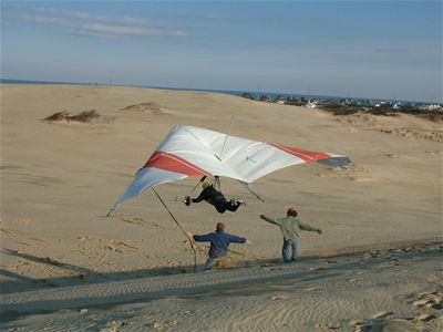 Mark in the air