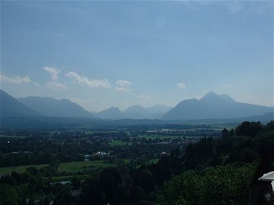 Views from the top of the viewing platform at the fort