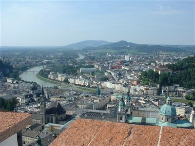 Views over the city from the top of the fort