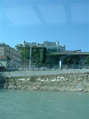 Views of the city from the Stiegl Boat