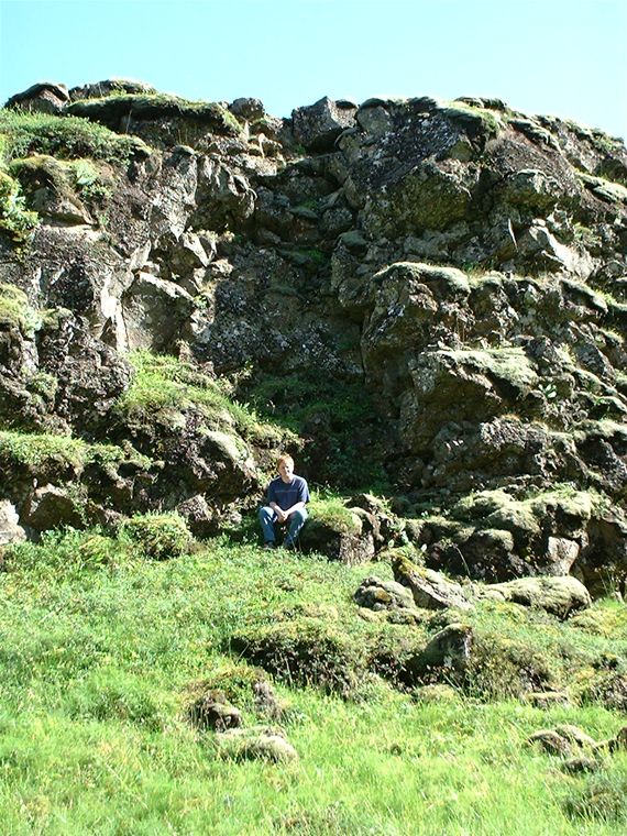 Mark sat on the edge of Europe