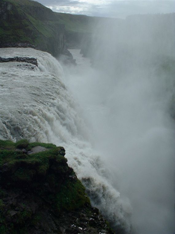 The bottom half of Gulfoss