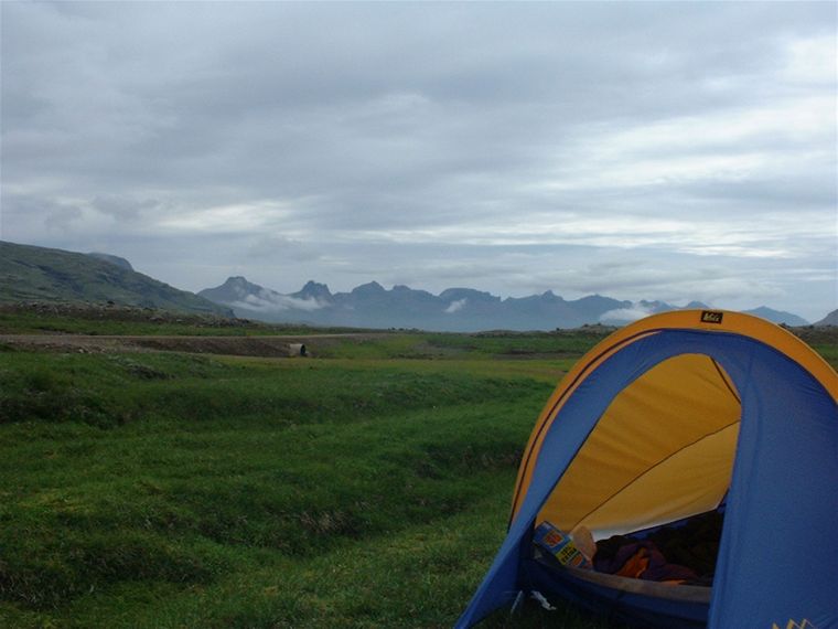 Views around the tent