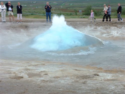 Strokkur Erupting - 3