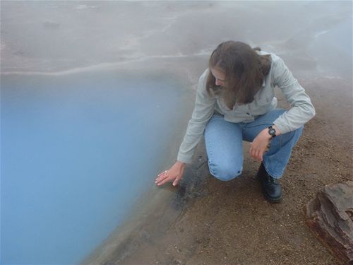 The Blue pool of Blesi