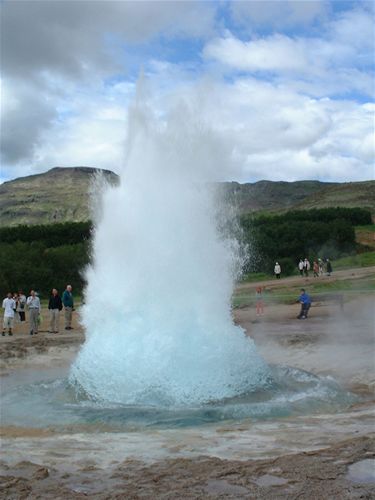 Strokkur erupting again - 3