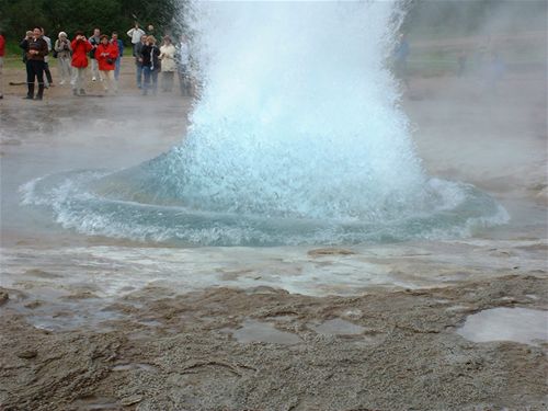 Strokkur erupting again - 2