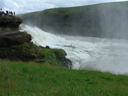 The top half of Gulfoss