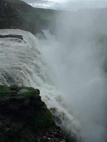 The bottom half of Gulfoss