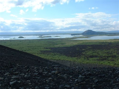View over M�vatn from Hverfj�ll