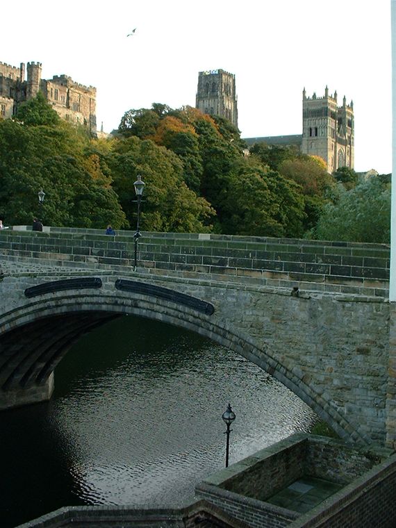 Cathedral & one of the many bridges over the river