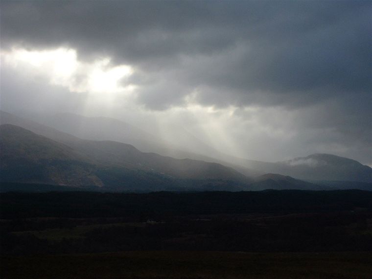 Ben Nevis (it's in there somewhere...)