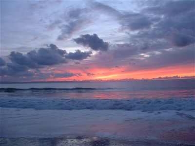 Sunset over Croyde Bay