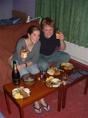 Thanksgiving Dinner prepared by Audrey