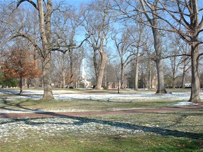 Various shots of UNC in the snow