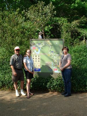 At the end of our trip round the zoo