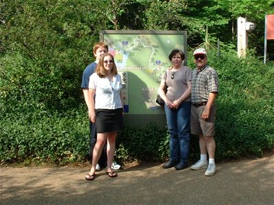 At the end of our trip round the zoo