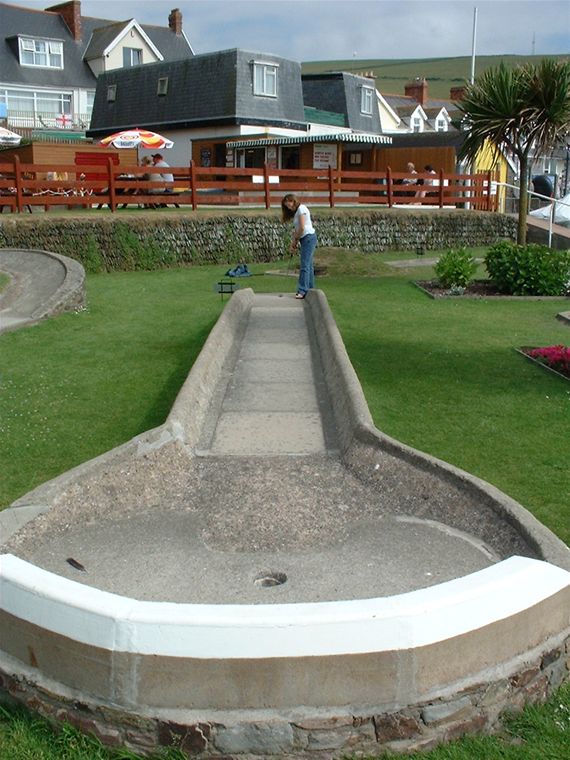 Crazy Golf at Woolacombe