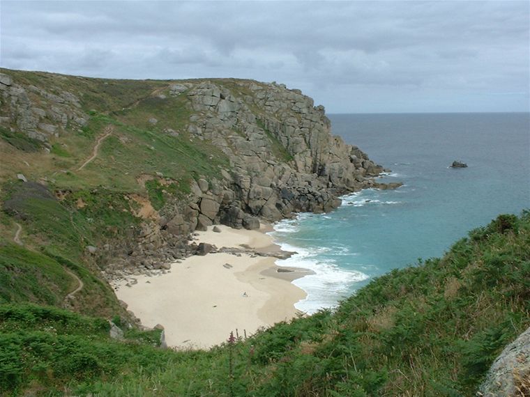 One of the many lovely coves we passed through on our walk