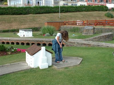 Crazy Golf at Woolacombe