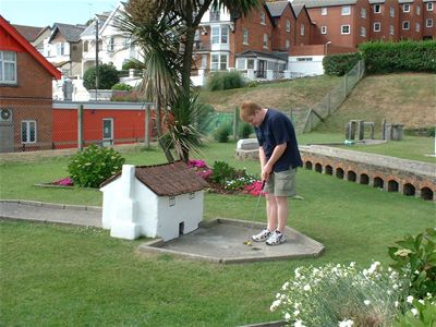 Crazy Golf at Woolacombe