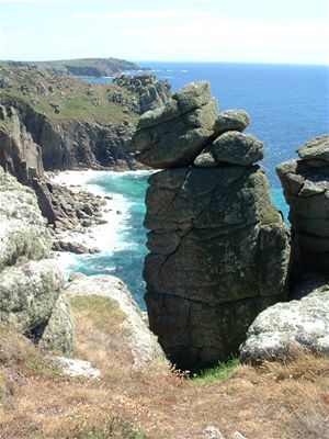 ... complete with some very improbable rock formations!