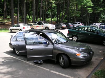 James' car
