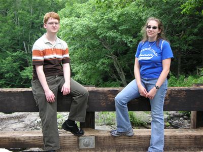 James & Audrey in some state park??