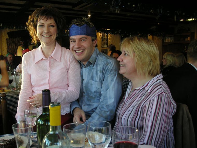 Sandra, Jamie and Tracey.