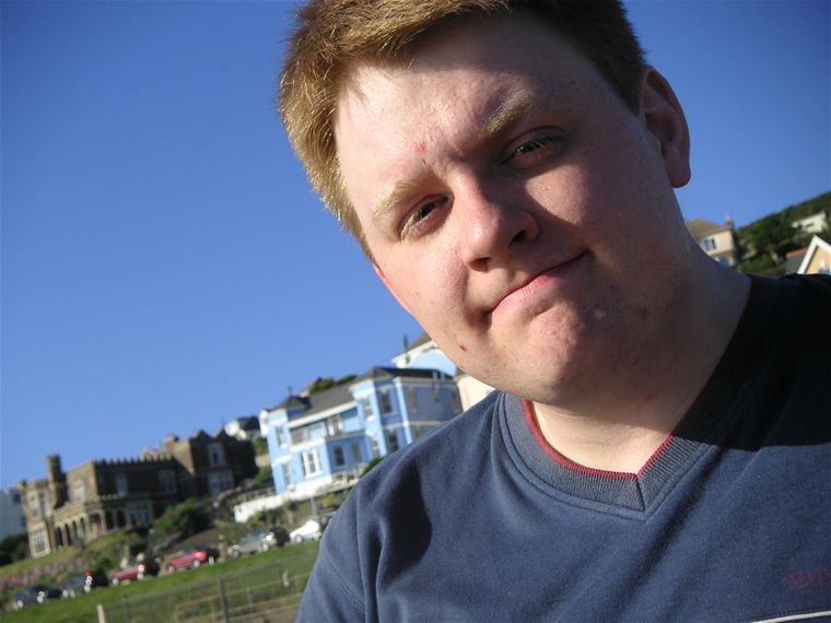 Mark; Woolacombe in the background