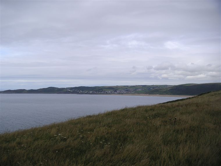 ... and the other way, looking along to Putsborough & Woolacombe
