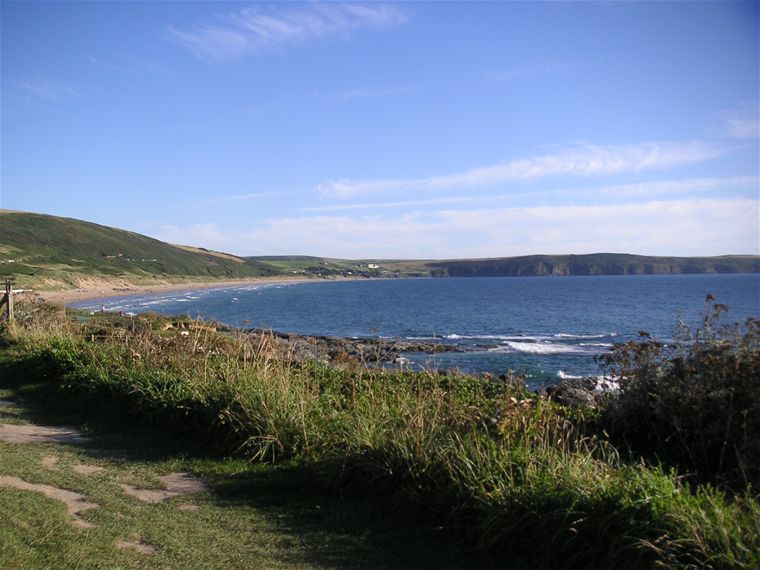 Views around the northern end of Woolacombe & Barricane Beach