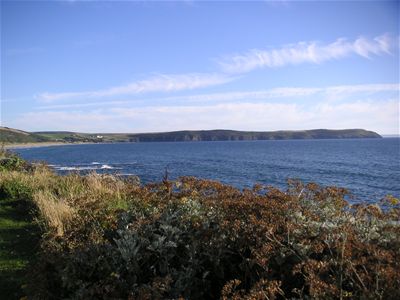 Here you can see the extent of the Woolacombe half of our walk from Baggy Point