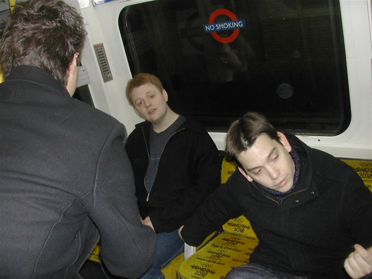 As you can see, we all appeared to be as sober as judges.