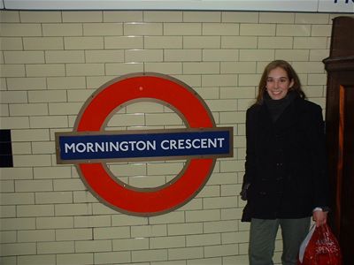 Inside Mornington Crescent (don't tell them we were taking photos!)