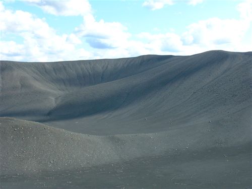 The crater on Hverfjll