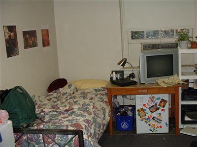 Audrey's room in Cobb at UNC