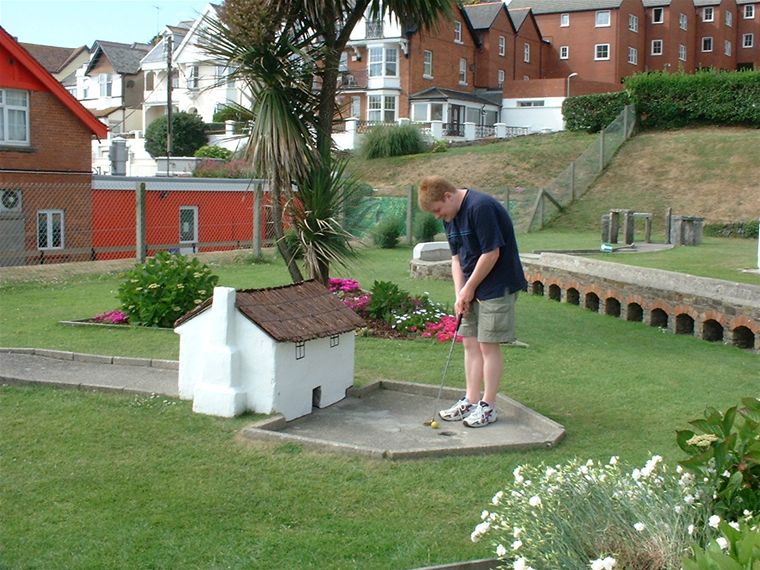 Crazy Golf at Woolacombe