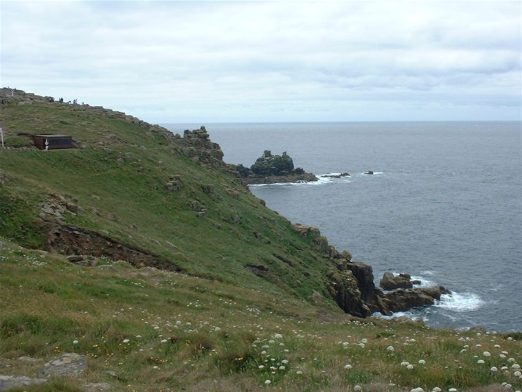 Views of the cliffs around Land's End, Cornwall