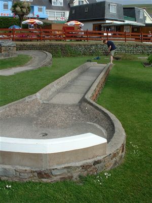 Crazy Golf at Woolacombe