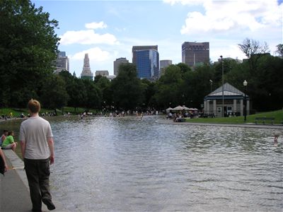 One of Boston's parks