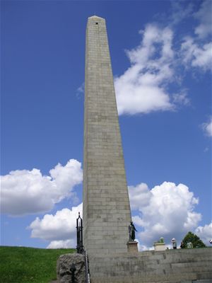 ... up to the Bunker Hill Monument