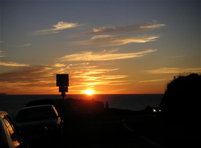 As I was leaving Croyde, the most beautiful sunset was happening